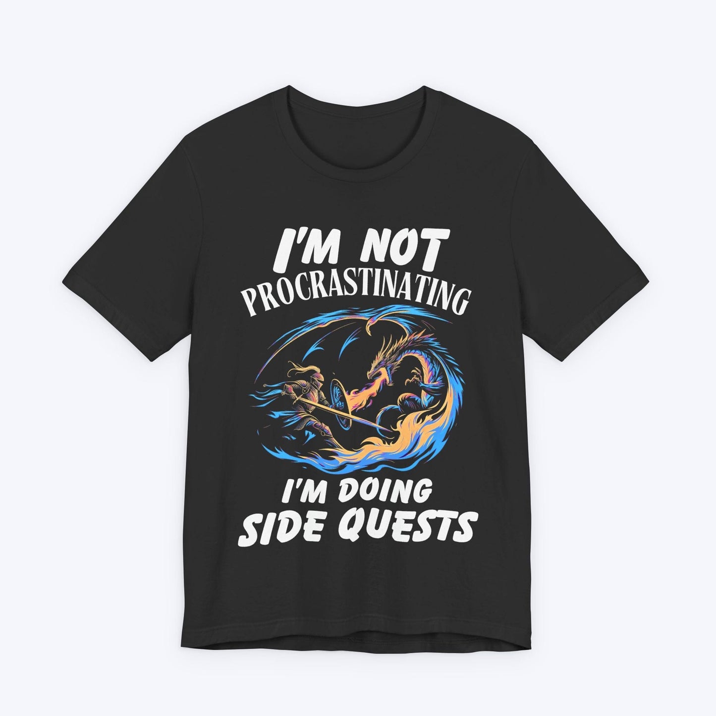 T-Shirt Dark Grey Heather / S I'm Not Procrastinating (I'm Doing Side Quests) T-shirt