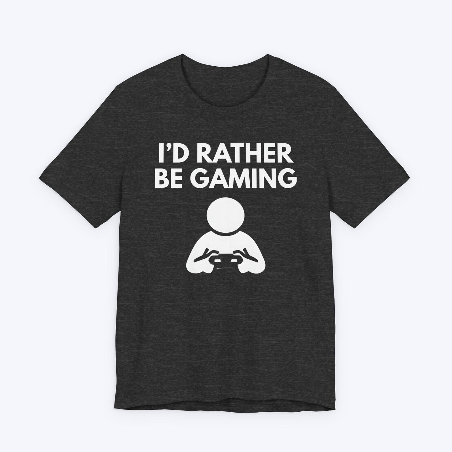 T-Shirt Dark Grey Heather / S I Prefer Gaming T-shirt