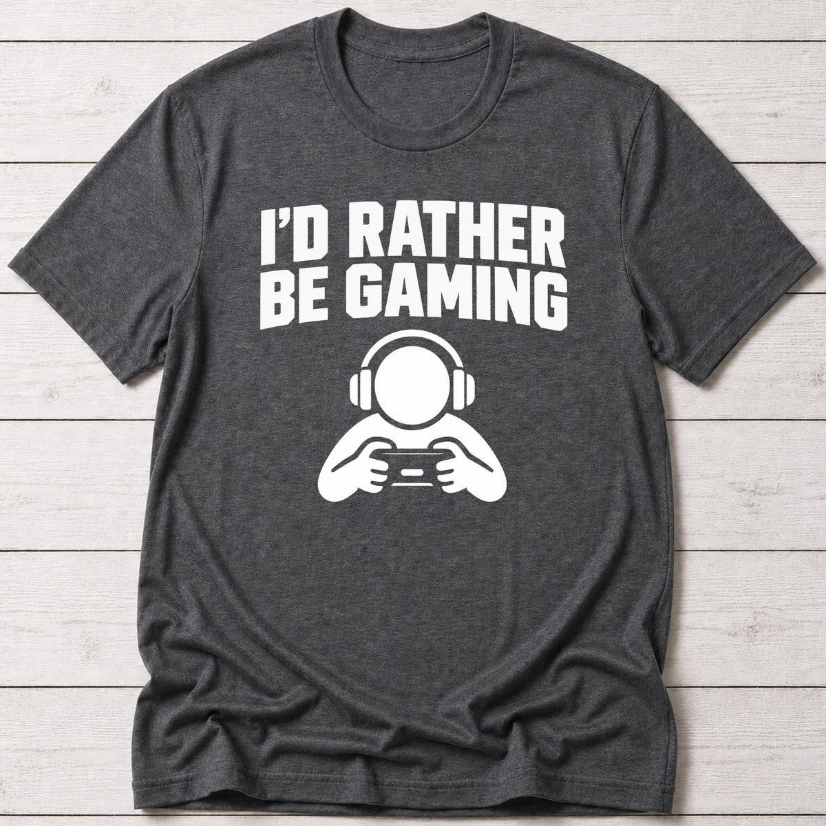 T-Shirt Dark Grey Heather / S I Prefer Gaming T-shirt