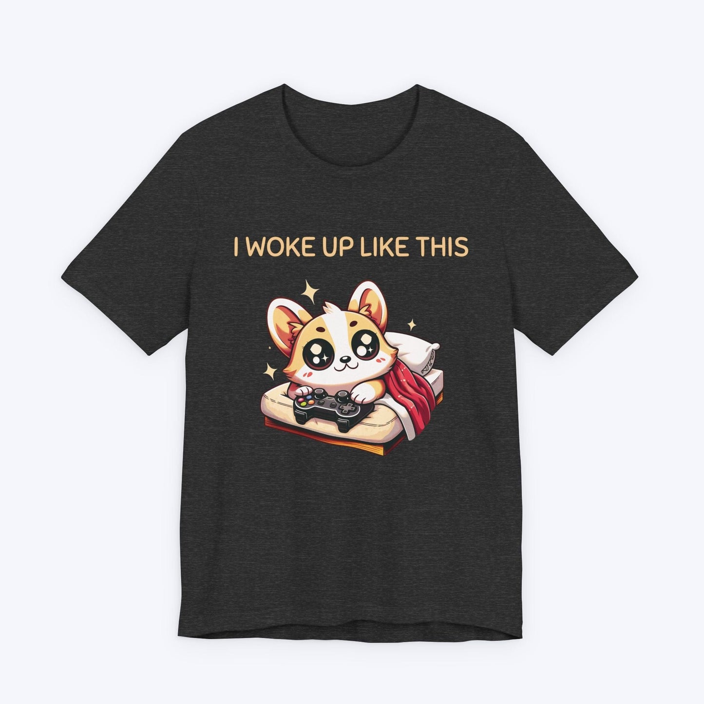 T-Shirt Dark Grey Heather / S I Woke Up Like This T-shirt