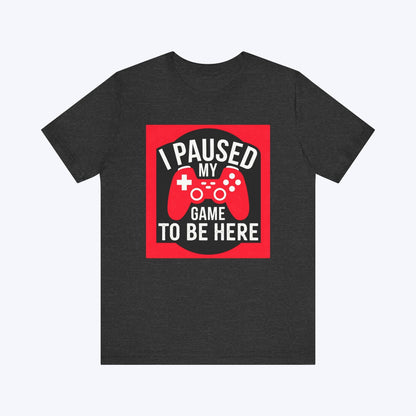 T-Shirt Dark Grey Heather / S Interrupted for Social DLC T-shirt