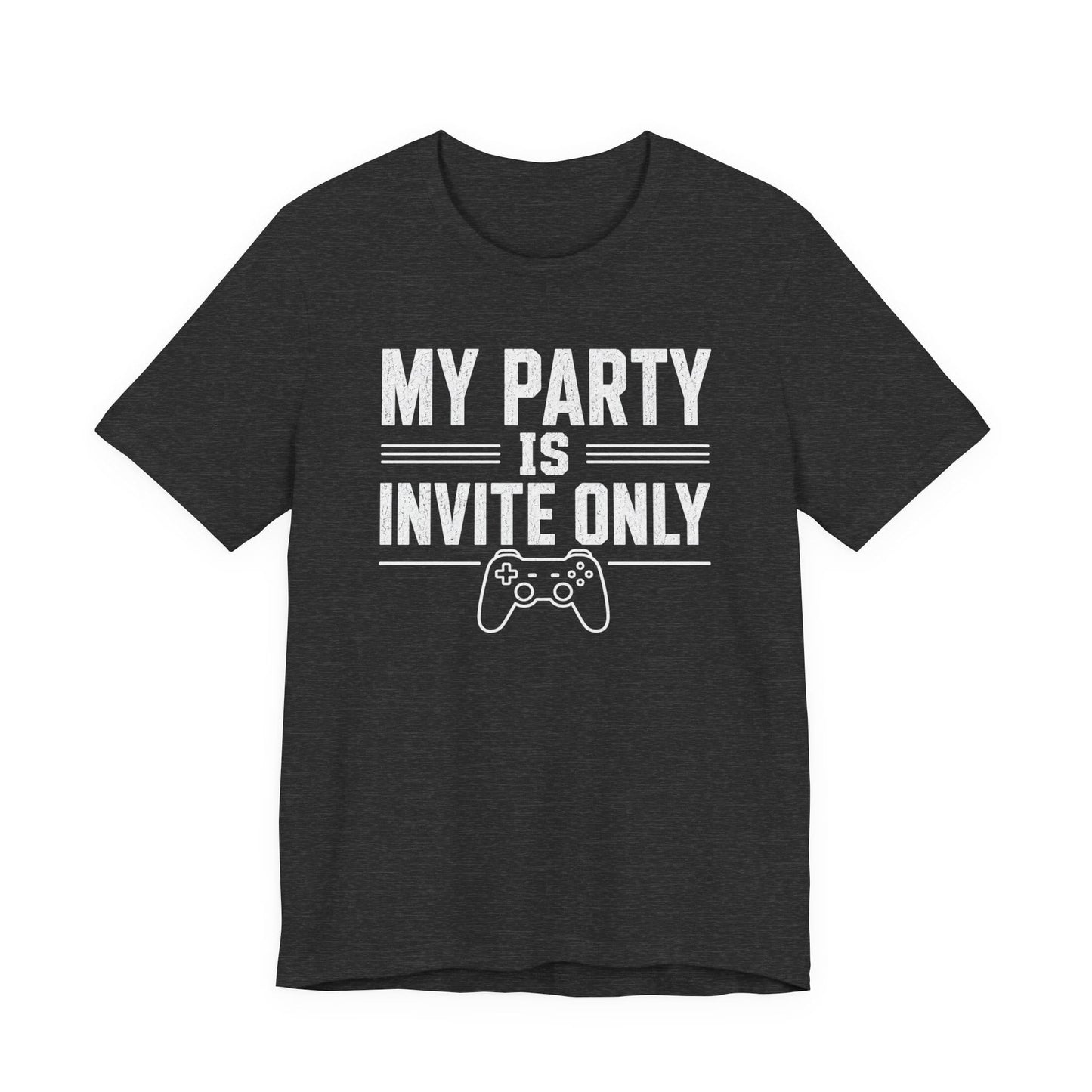 T-Shirt Dark Grey Heather / S Invite Only T-shirt