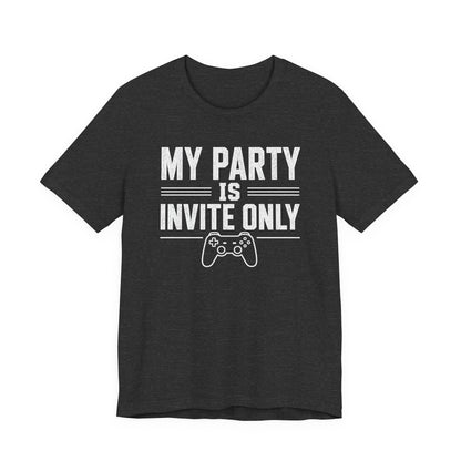 T-Shirt Dark Grey Heather / S Invite Only T-shirt