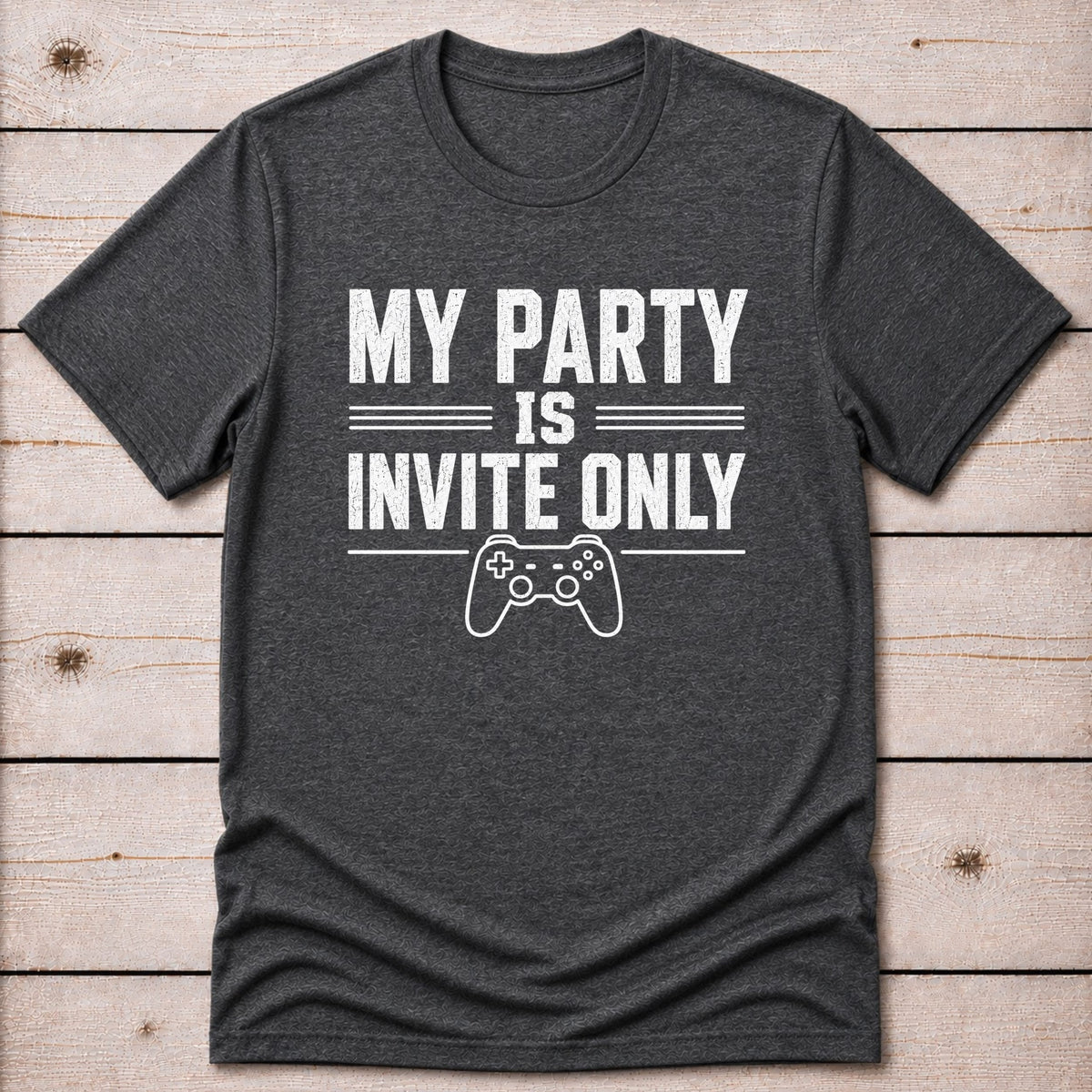 T-Shirt Dark Grey Heather / S Invite Only T-shirt