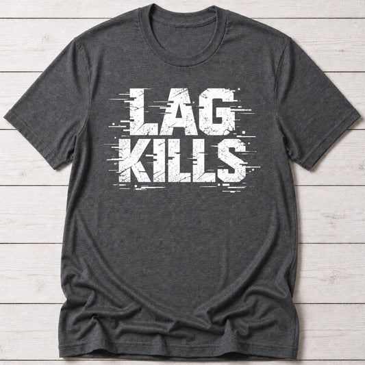 T-Shirt Dark Grey Heather / S Lagged Out T-shirt