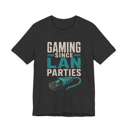 T-Shirt Dark Grey Heather / S LAN Parties T-shirt