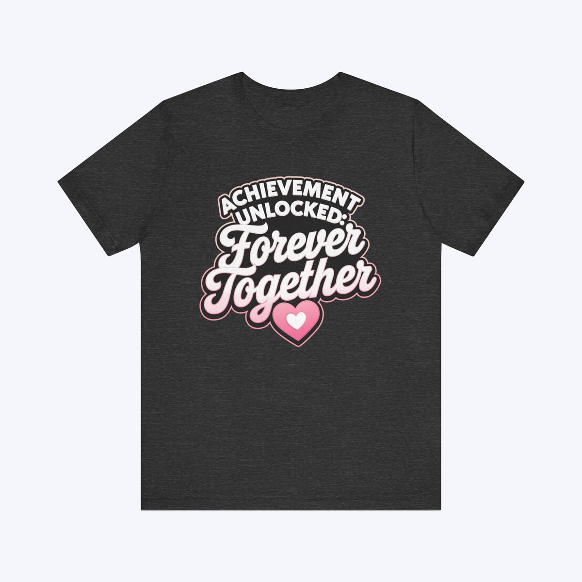 T-Shirt Dark Grey Heather / S Level 99 Love  T-shirt