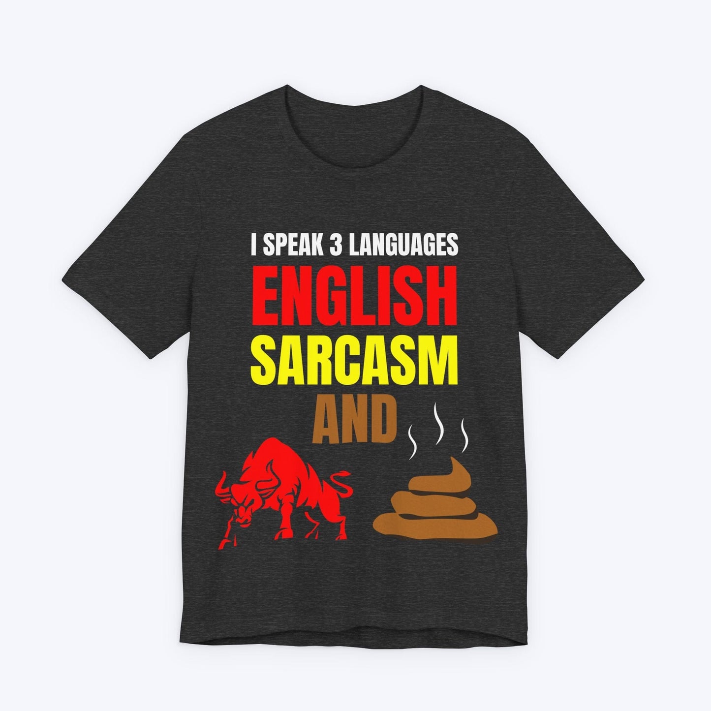 T-Shirt Dark Grey Heather / S Linguistic Prowess T-shirt