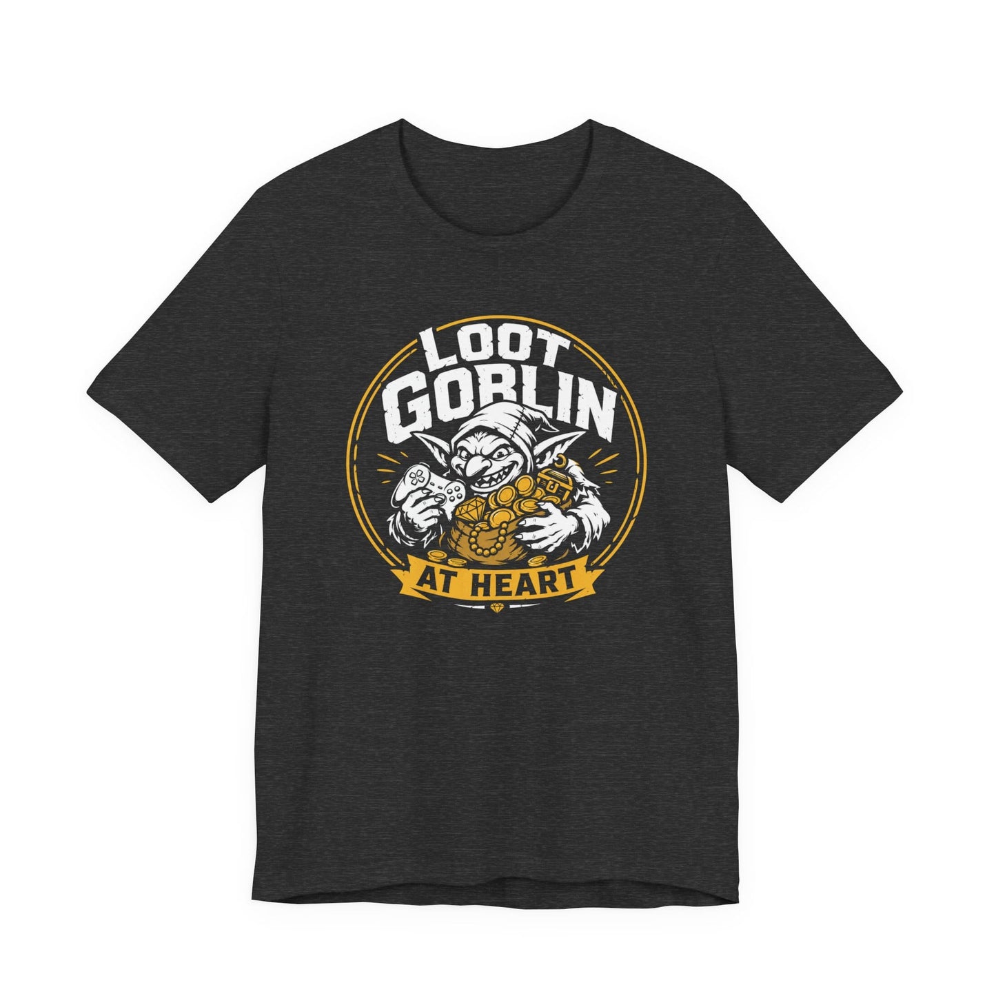 T-Shirt Dark Grey Heather / S Loot Goblin T-shirt