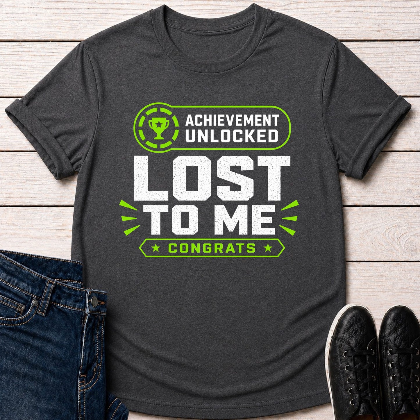 T-Shirt Dark Grey Heather / S Lost To Me T-shirt