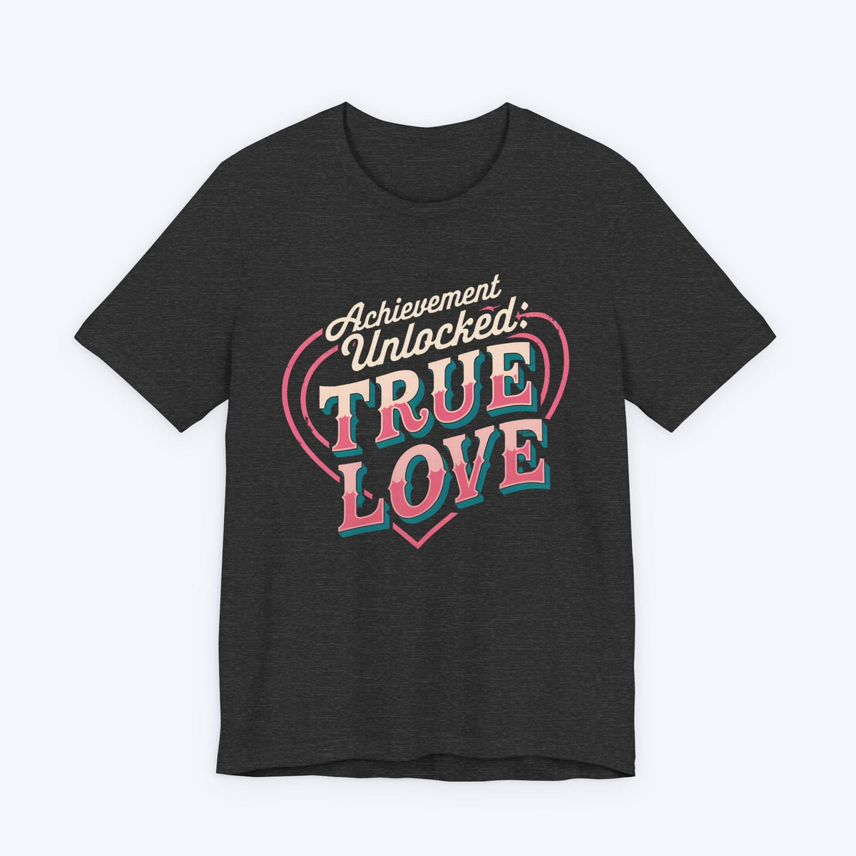 T-Shirt Dark Grey Heather / S Love Buff Applied T-shirt