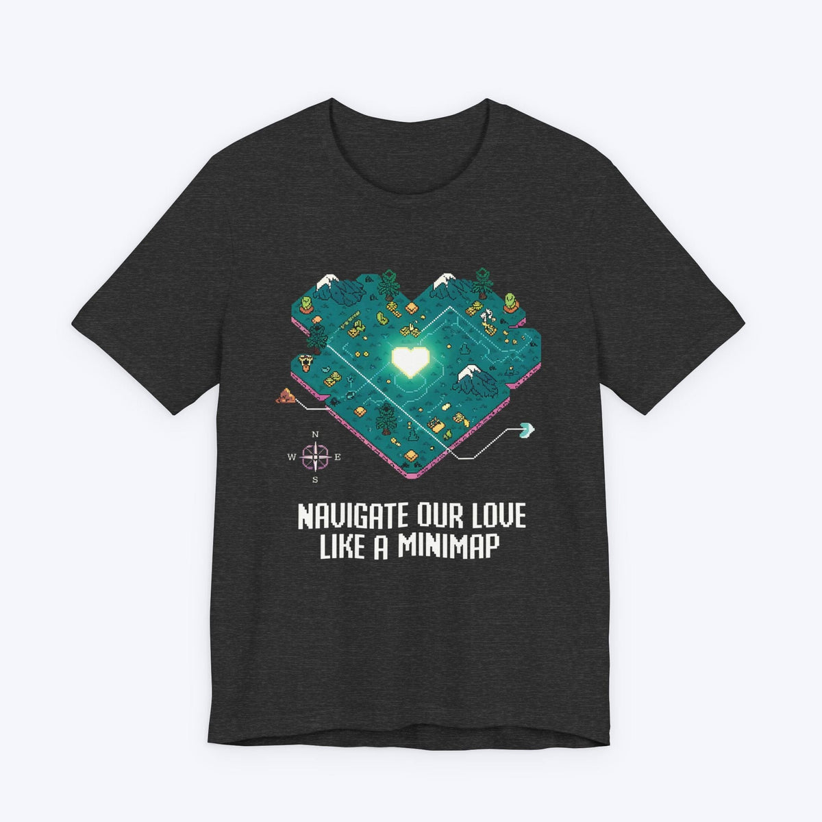 T-Shirt Dark Grey Heather / S Love Navigator T-shirt