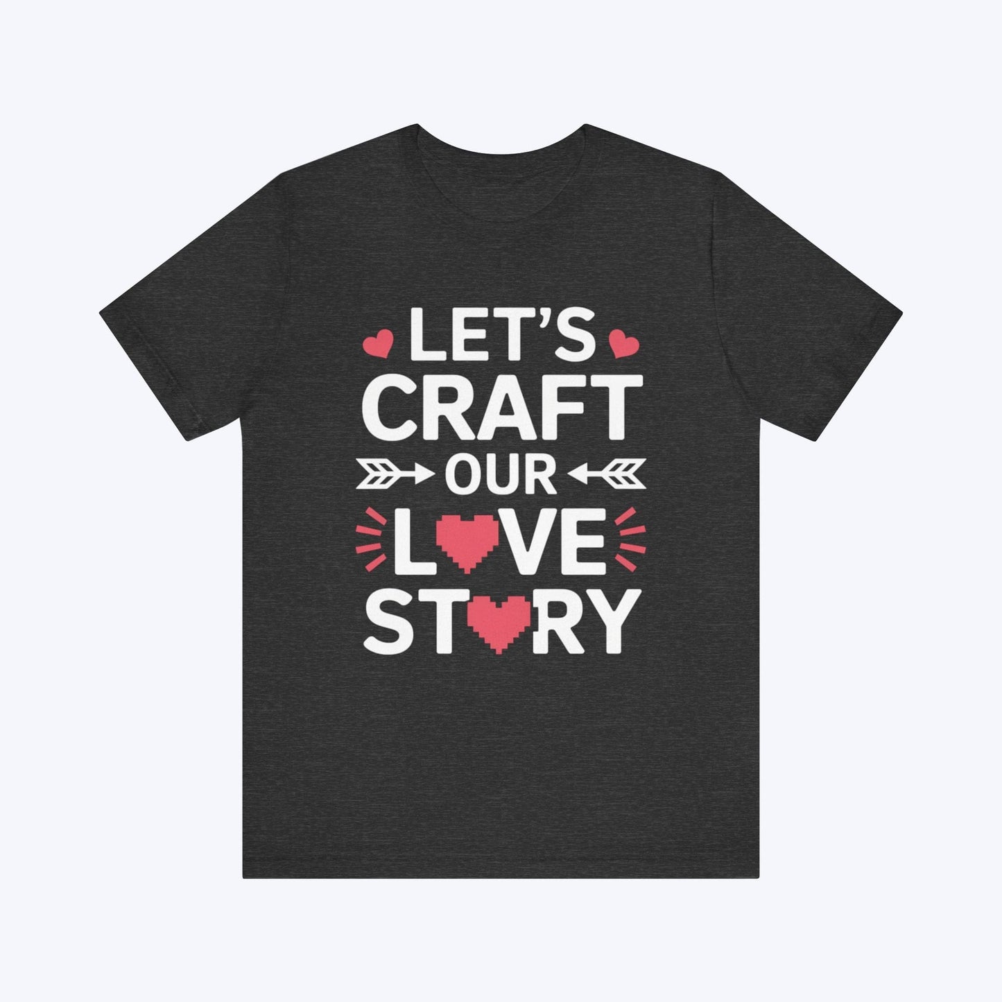 T-Shirt Dark Grey Heather / S Love Story Detected T-shirt