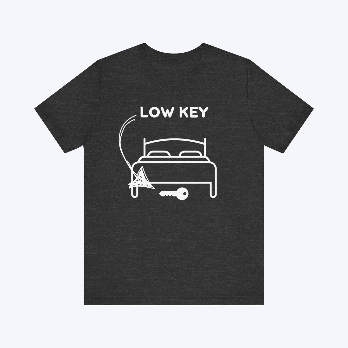 T-Shirt Dark Grey Heather / S Low Key T-shirt