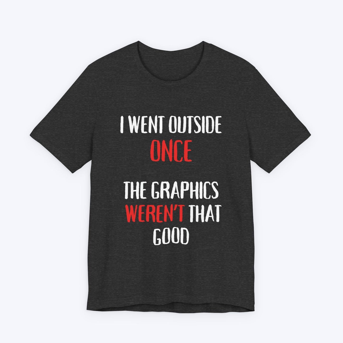 T-Shirt Dark Grey Heather / S Low-Res Reality T-shirt
