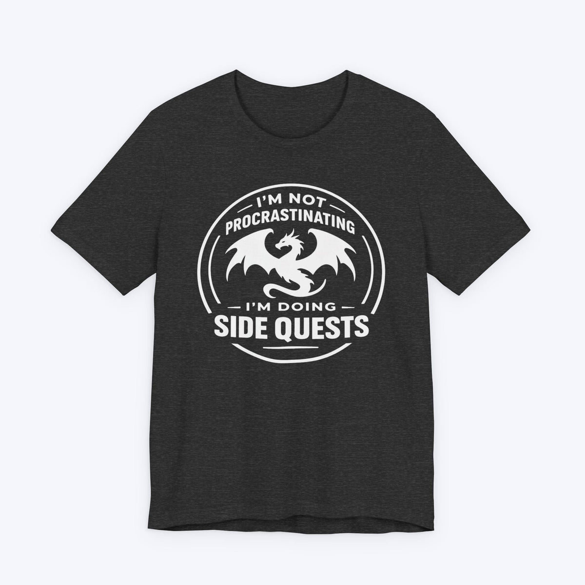 T-Shirt Dark Grey Heather / S Master of Side Quests T-shirt