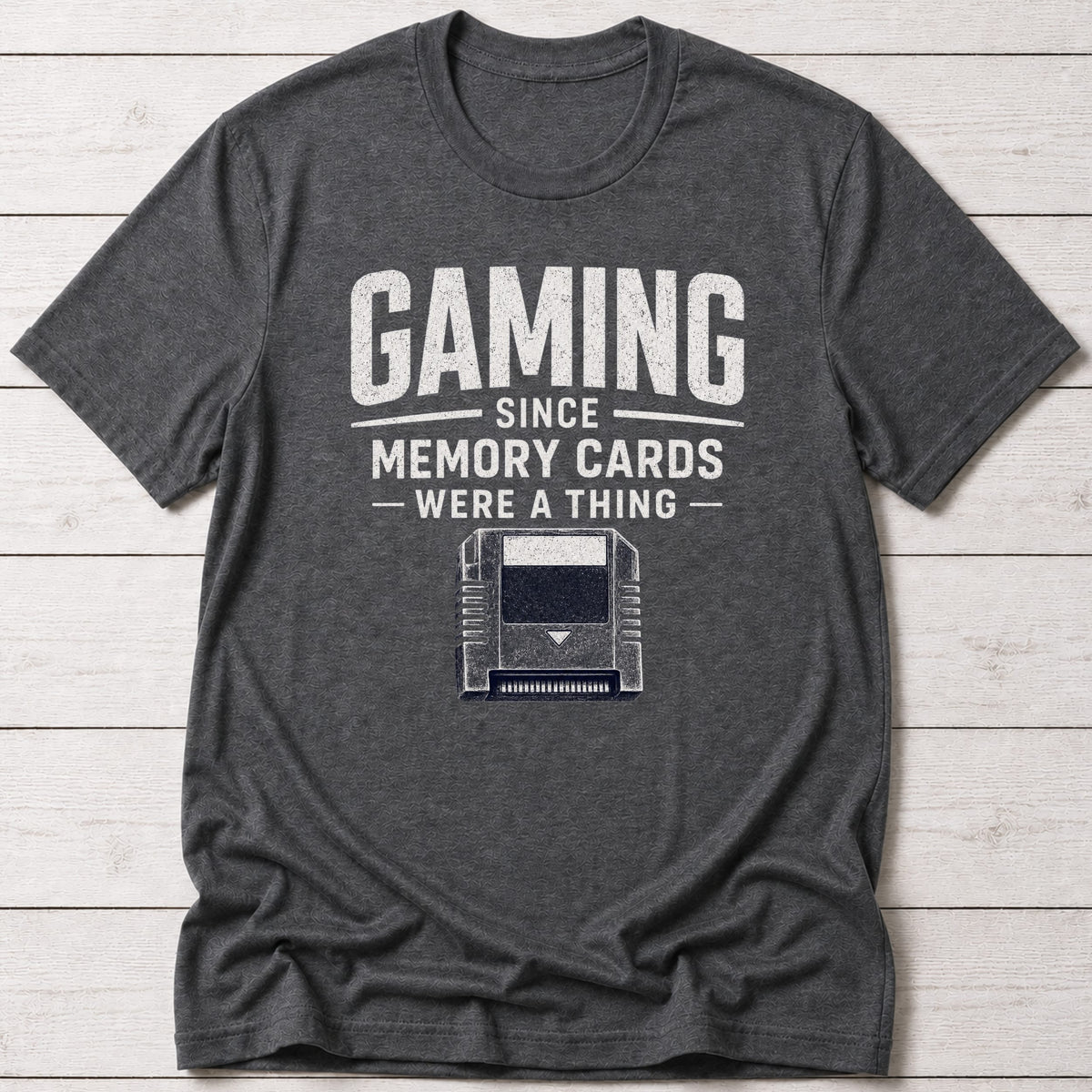 T-Shirt Dark Grey Heather / S Memory Cards T-shirt