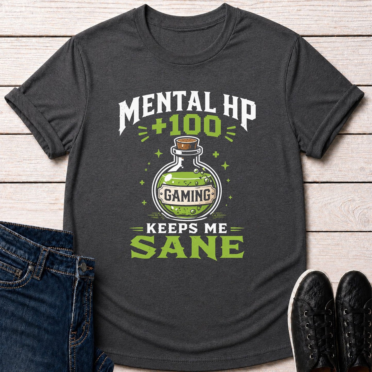 T-Shirt Dark Grey Heather / S Mental HP Boost T-shirt