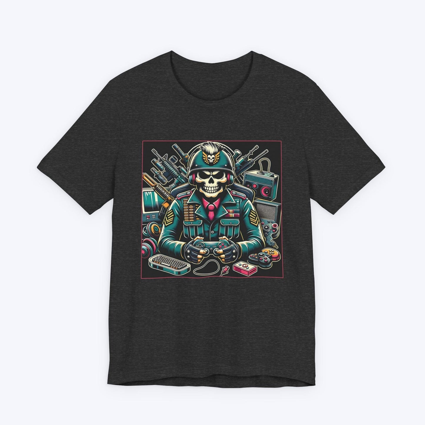 T-Shirt Dark Grey Heather / S Mercenary on Acid Gamer T-shirt