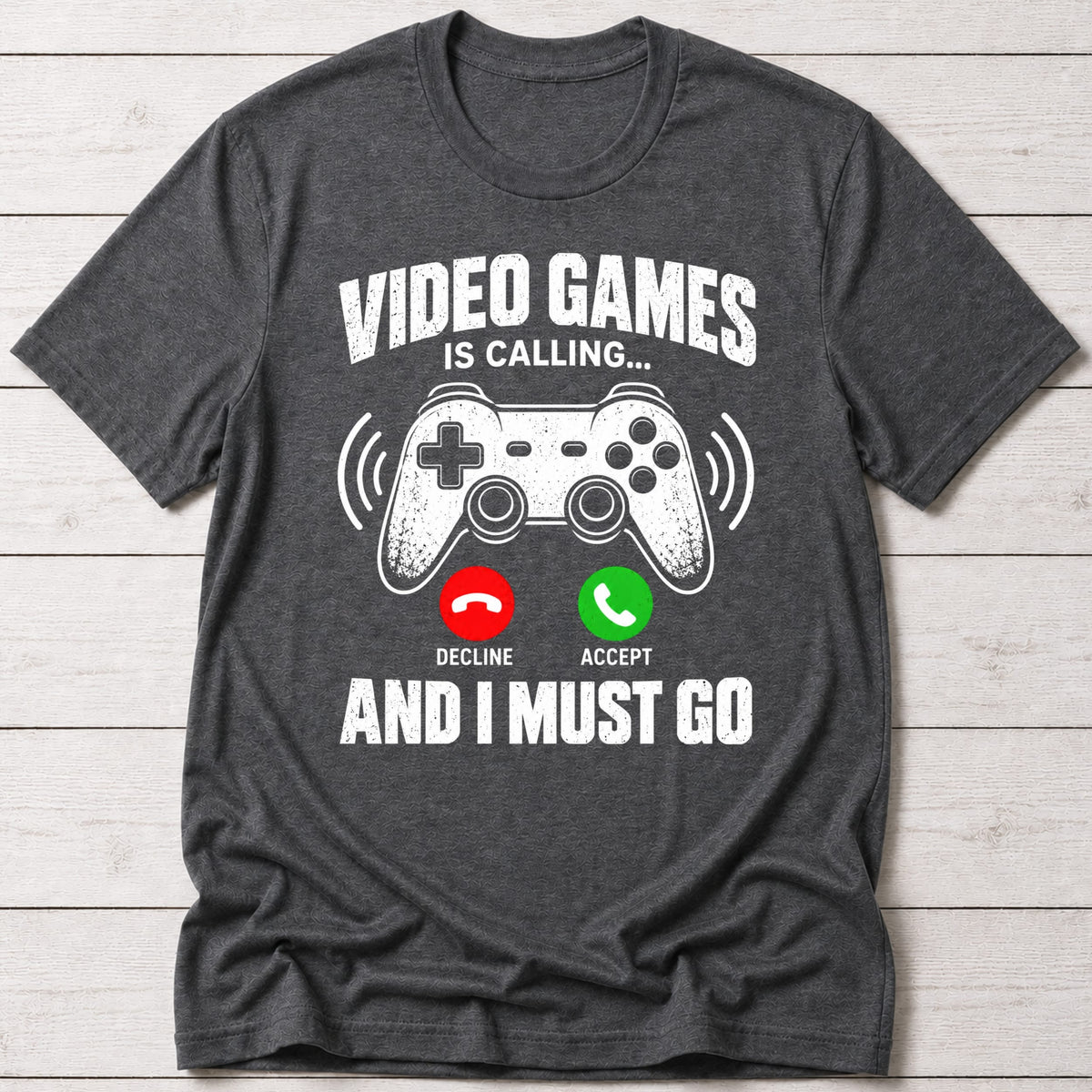 T-Shirt Dark Grey Heather / S Missed Call T-shirt