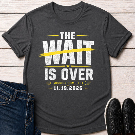 T-Shirt Dark Grey Heather / S Mission Complete T-shirt
