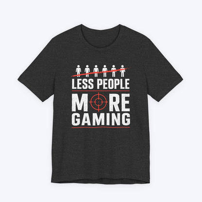 T-Shirt Dark Grey Heather / S More Gaming T-shirt