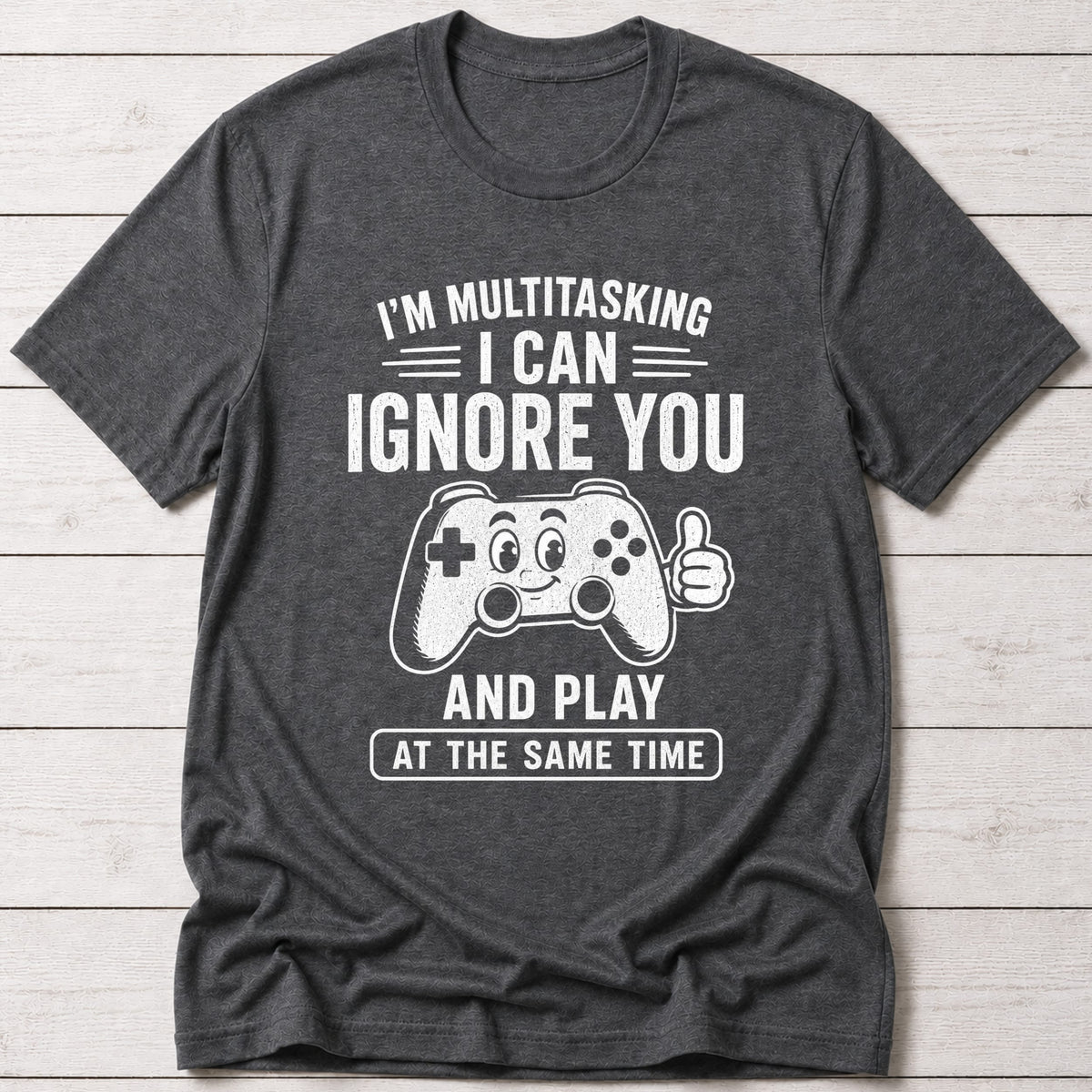 T-Shirt Dark Grey Heather / S Multitasking T-shirt