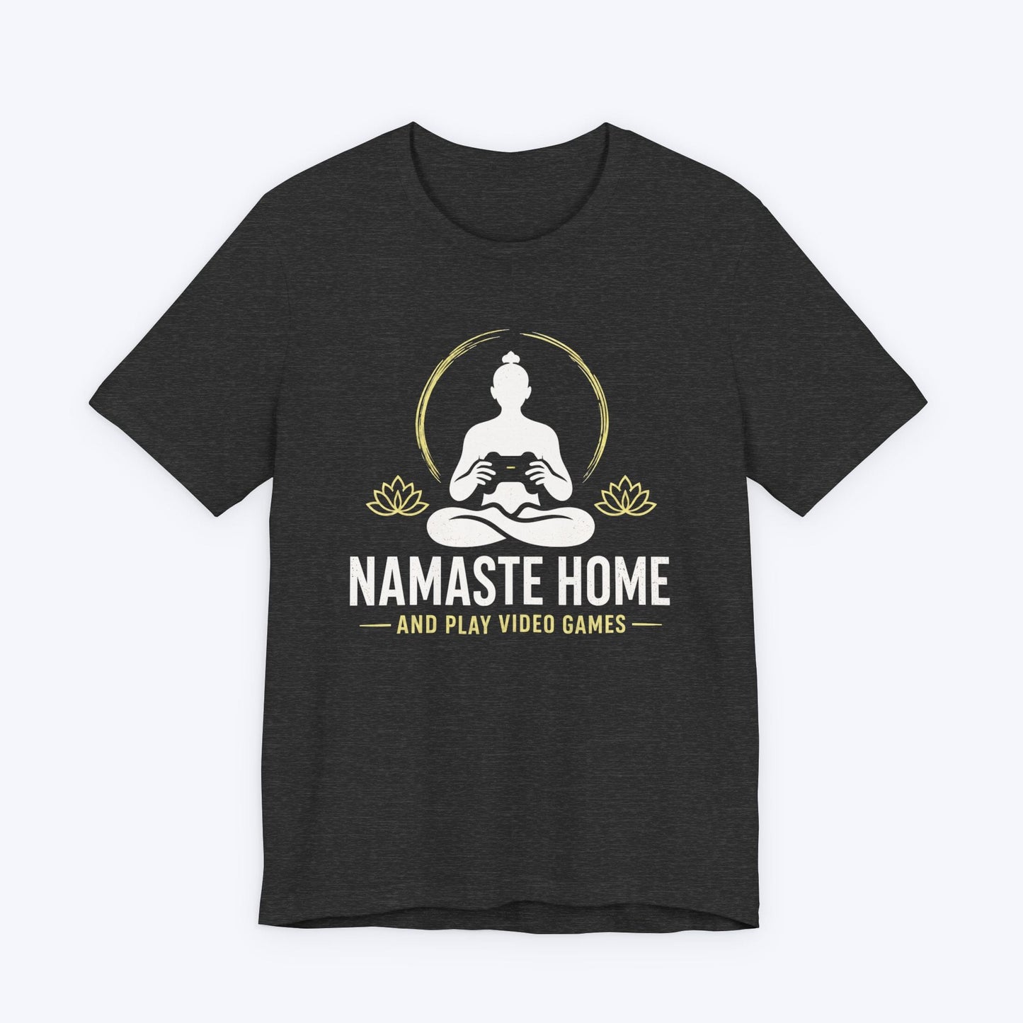 T-Shirt Dark Grey Heather / S Namaste Gaming T-shirt