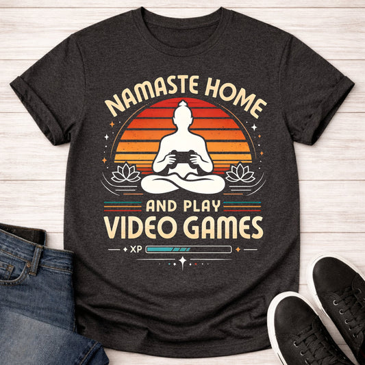 T-Shirt Dark Grey Heather / S Namaste Home T-shirt