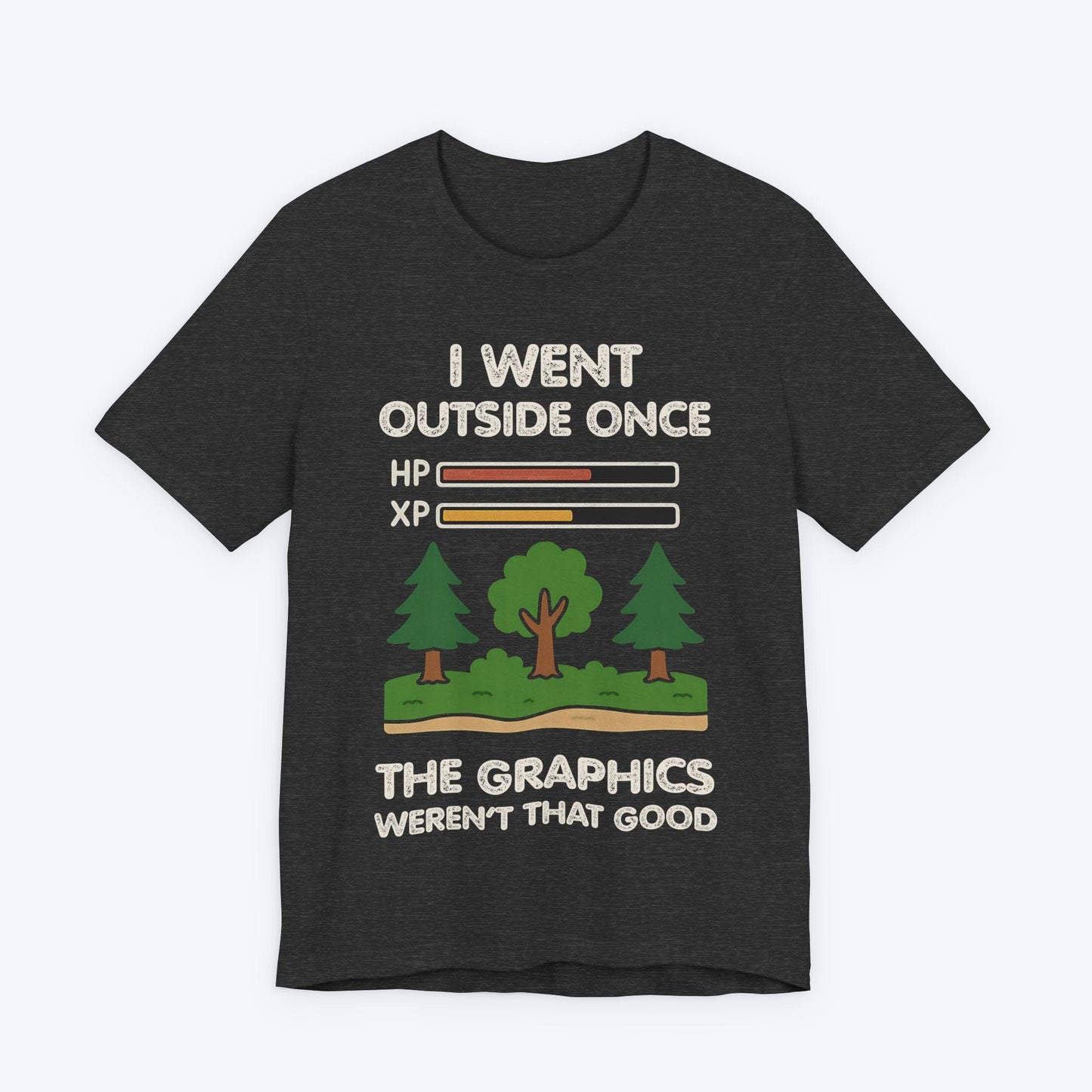 T-Shirt Dark Grey Heather / S Nature Stinks T-shirt