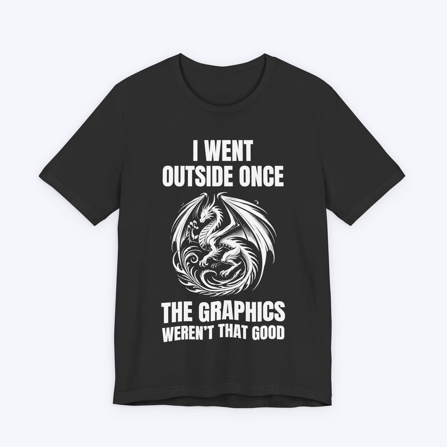 T-Shirt Dark Grey Heather / S No Dragons, No Immersion T-shirt