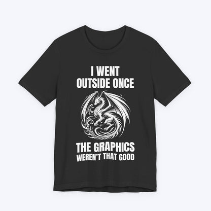 T-Shirt Dark Grey Heather / S No Dragons, No Immersion T-shirt