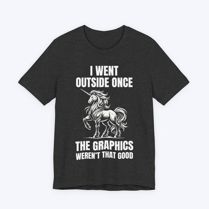 T-Shirt Dark Grey Heather / S No Rainbow Trails Out There T-shirt