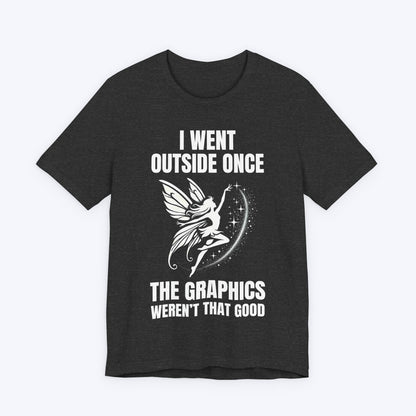 T-Shirt Dark Grey Heather / S No Sparkle Zone Detected T-shirt