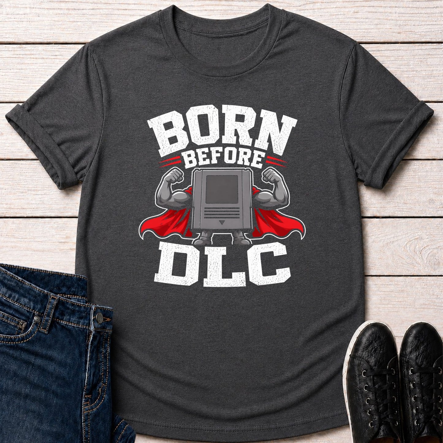 T-Shirt Dark Grey Heather / S Non DLC Era T-shirt