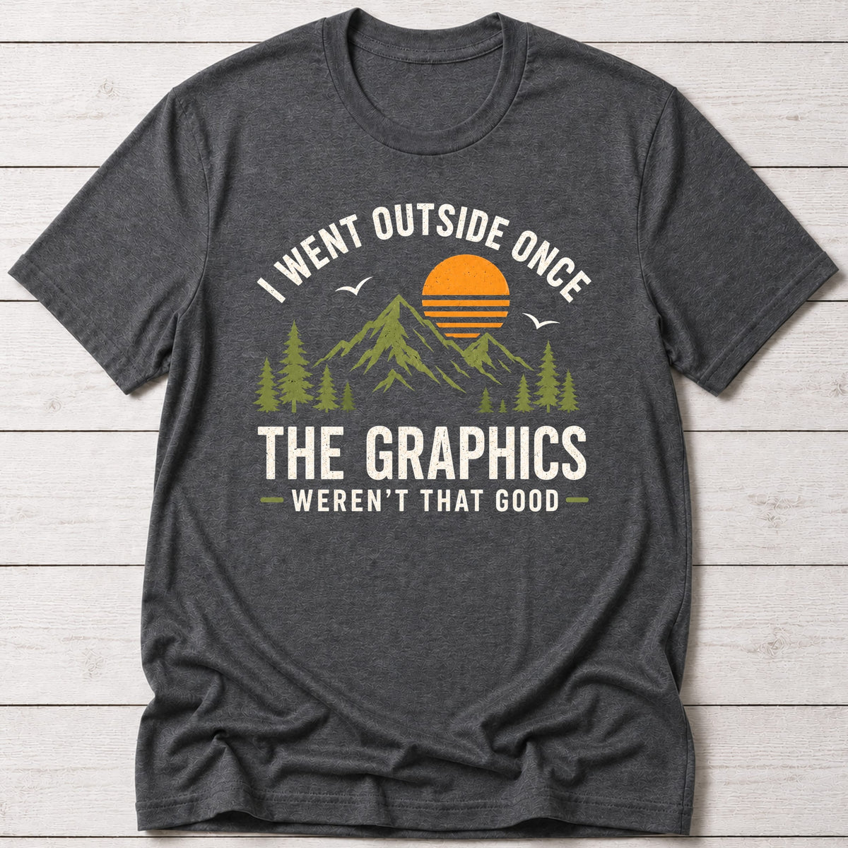 T-Shirt Dark Grey Heather / S Outside NPCs T-shirt