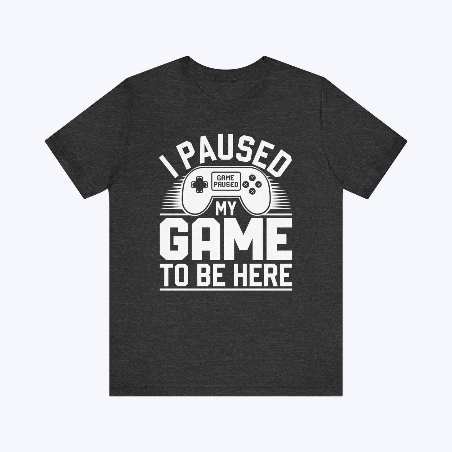 T-Shirt Dark Grey Heather / S Paused for Achievement Points T-shirt