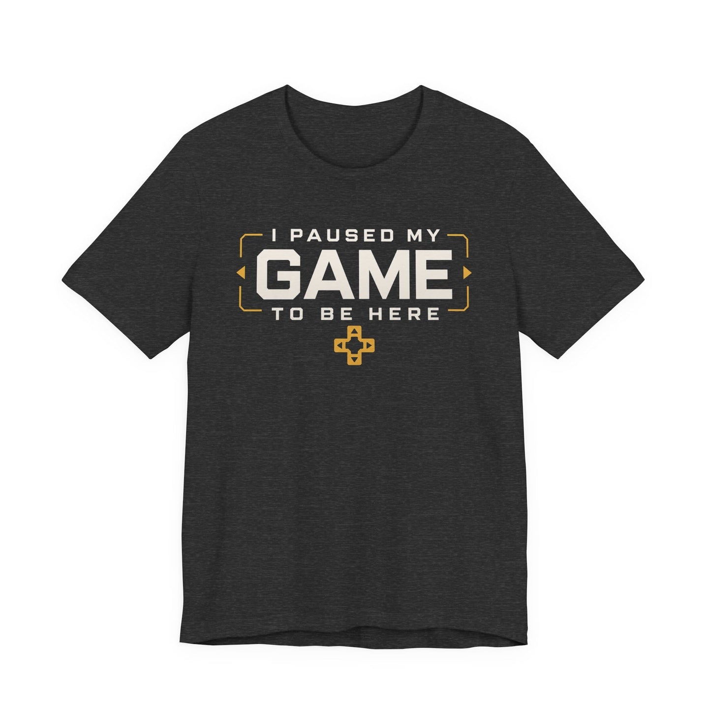 T-Shirt Dark Grey Heather / S Paused Game T-shirt