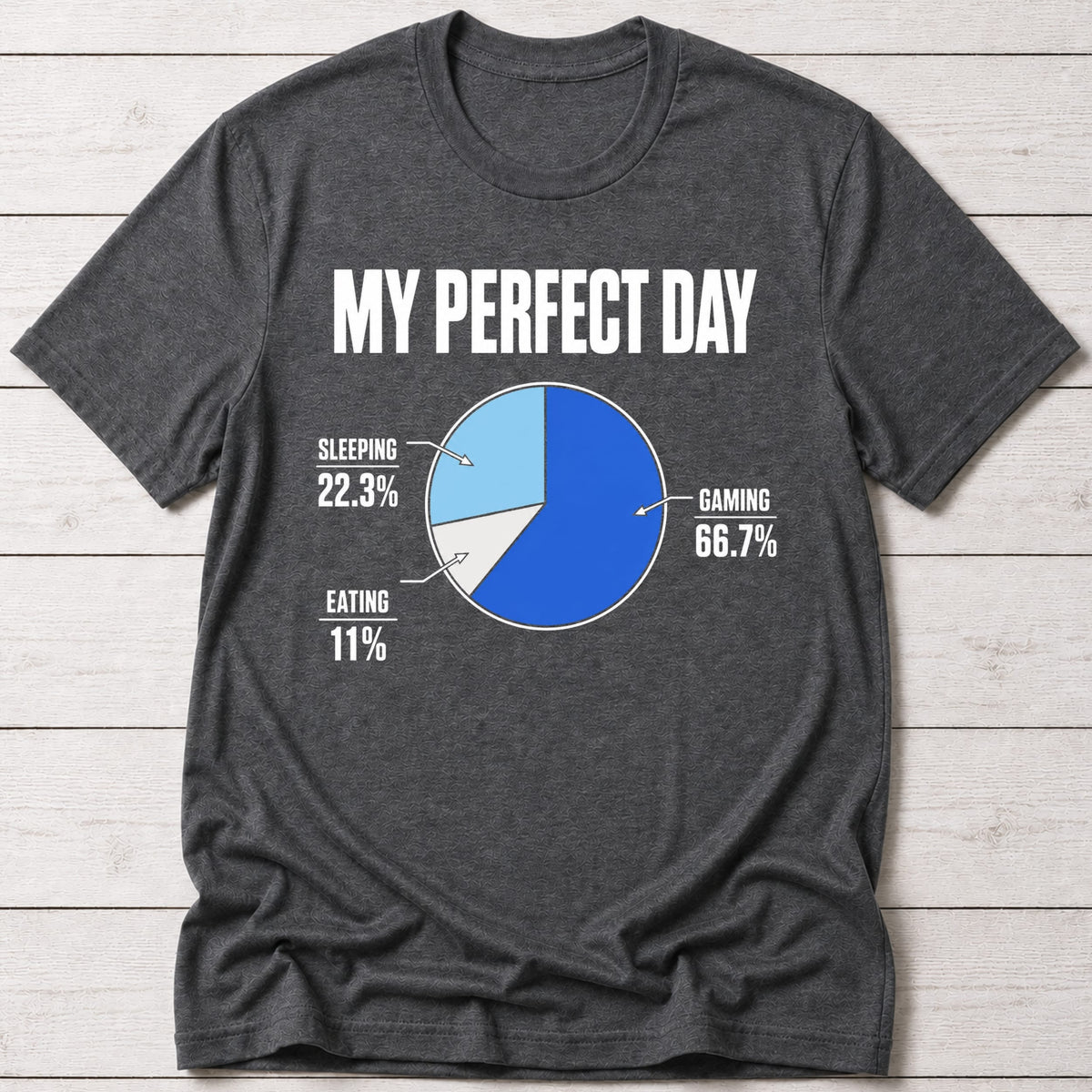 T-Shirt Dark Grey Heather / S Perfect Day T-shirt