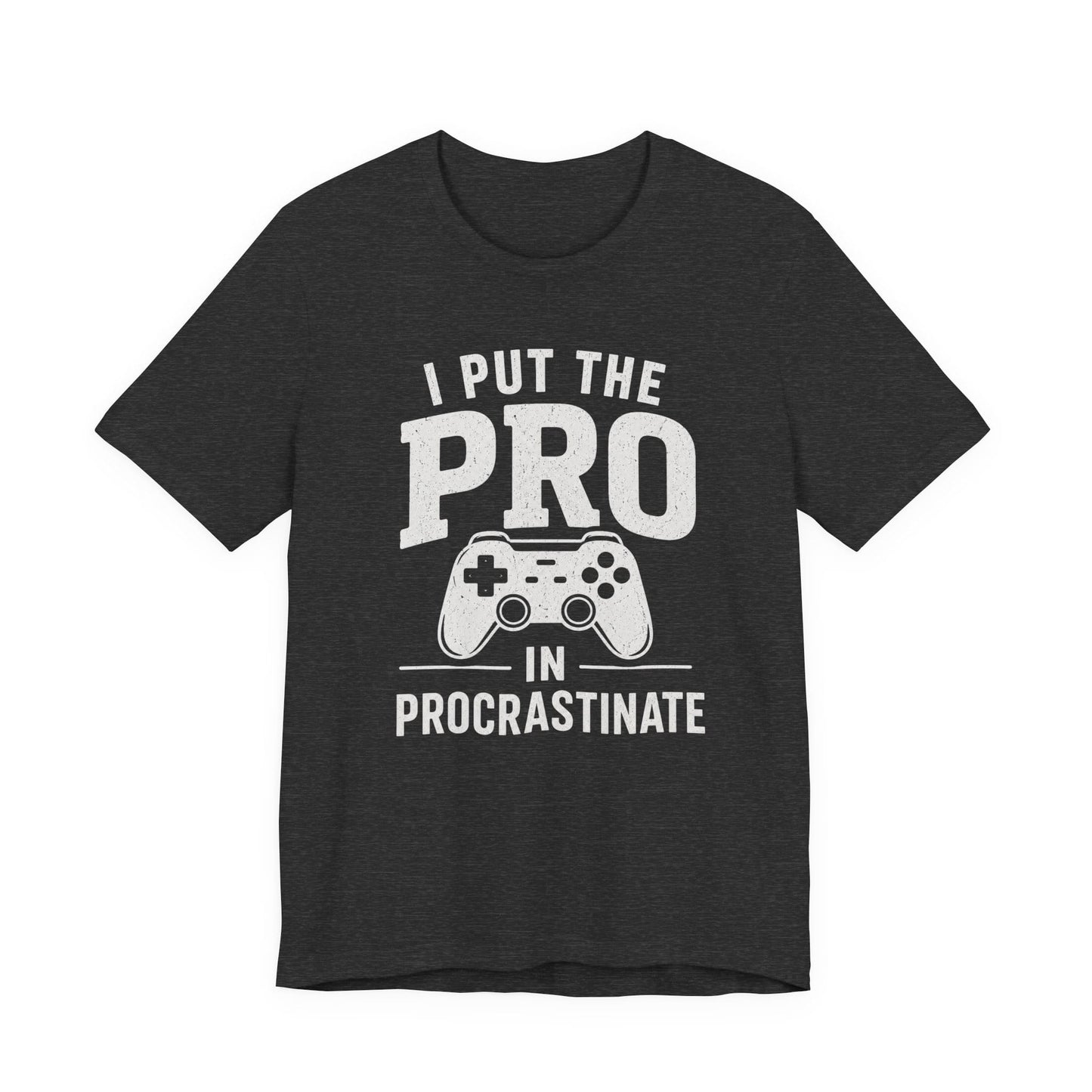 T-Shirt Dark Grey Heather / S Pro Crastinator T-shirt