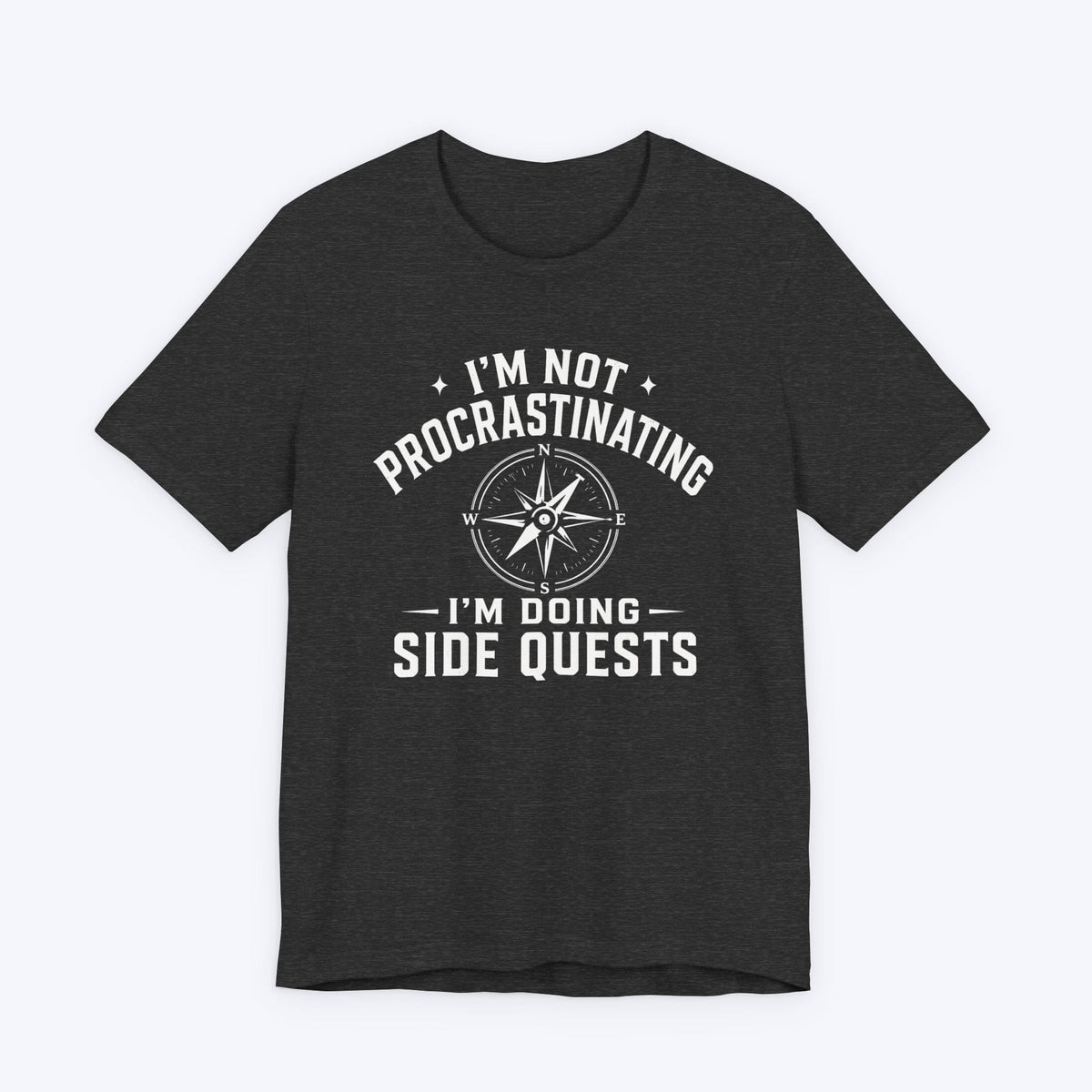 T-Shirt Dark Grey Heather / S Procrastination Expert T-shirt