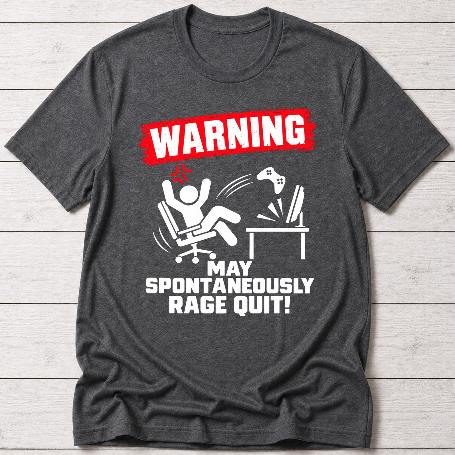 T-Shirt Dark Grey Heather / S Raging T-shirt