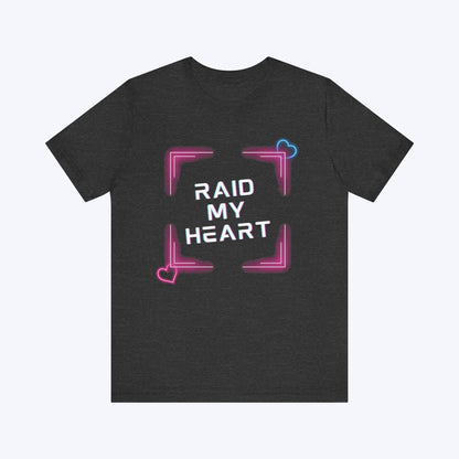 T-Shirt Dark Grey Heather / S Raiding Hearts T-shirt