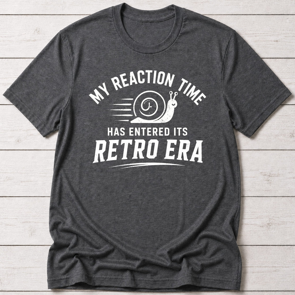 T-Shirt Dark Grey Heather / S Reaction Time T-shirt