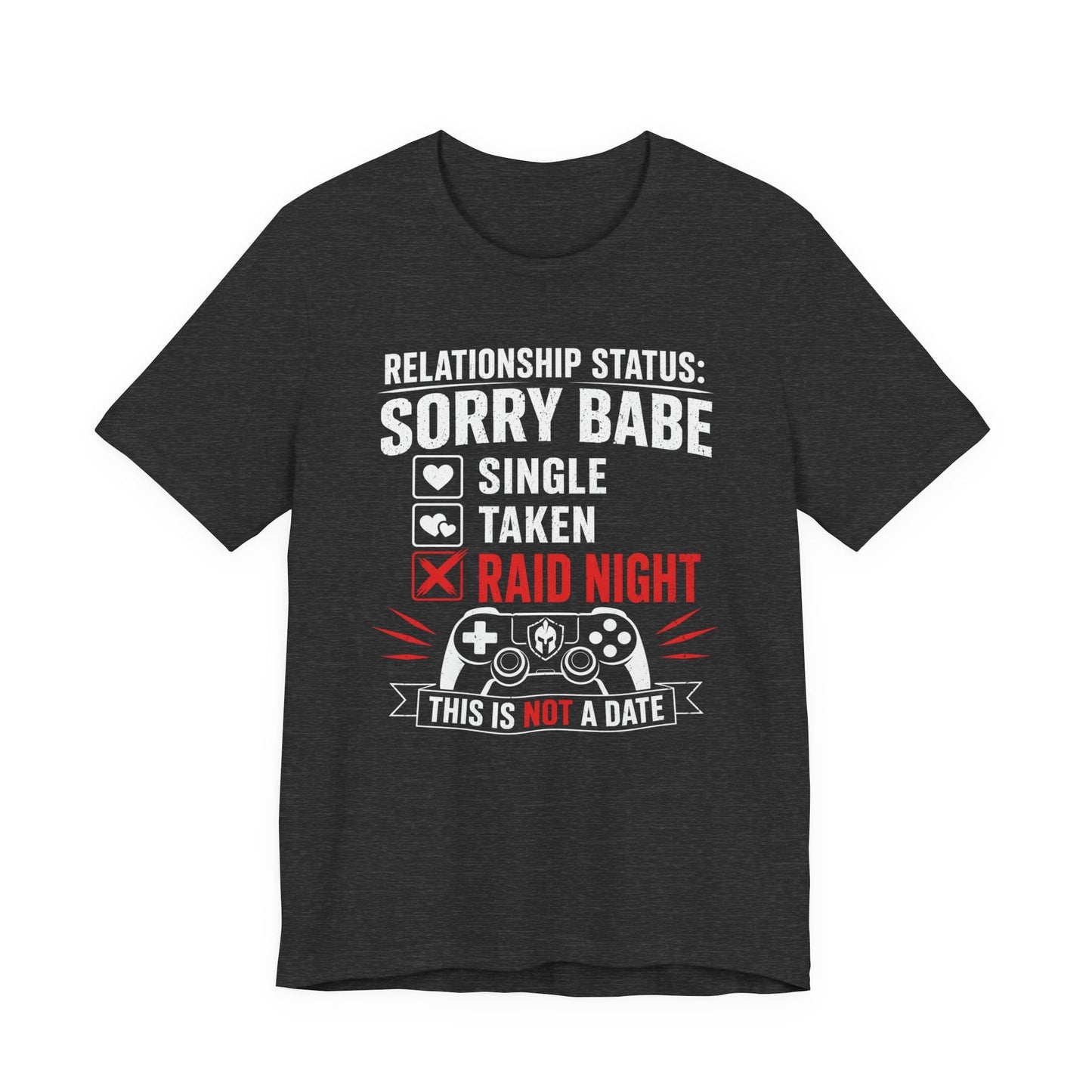 T-Shirt Dark Grey Heather / S Relationship Status T-shirt