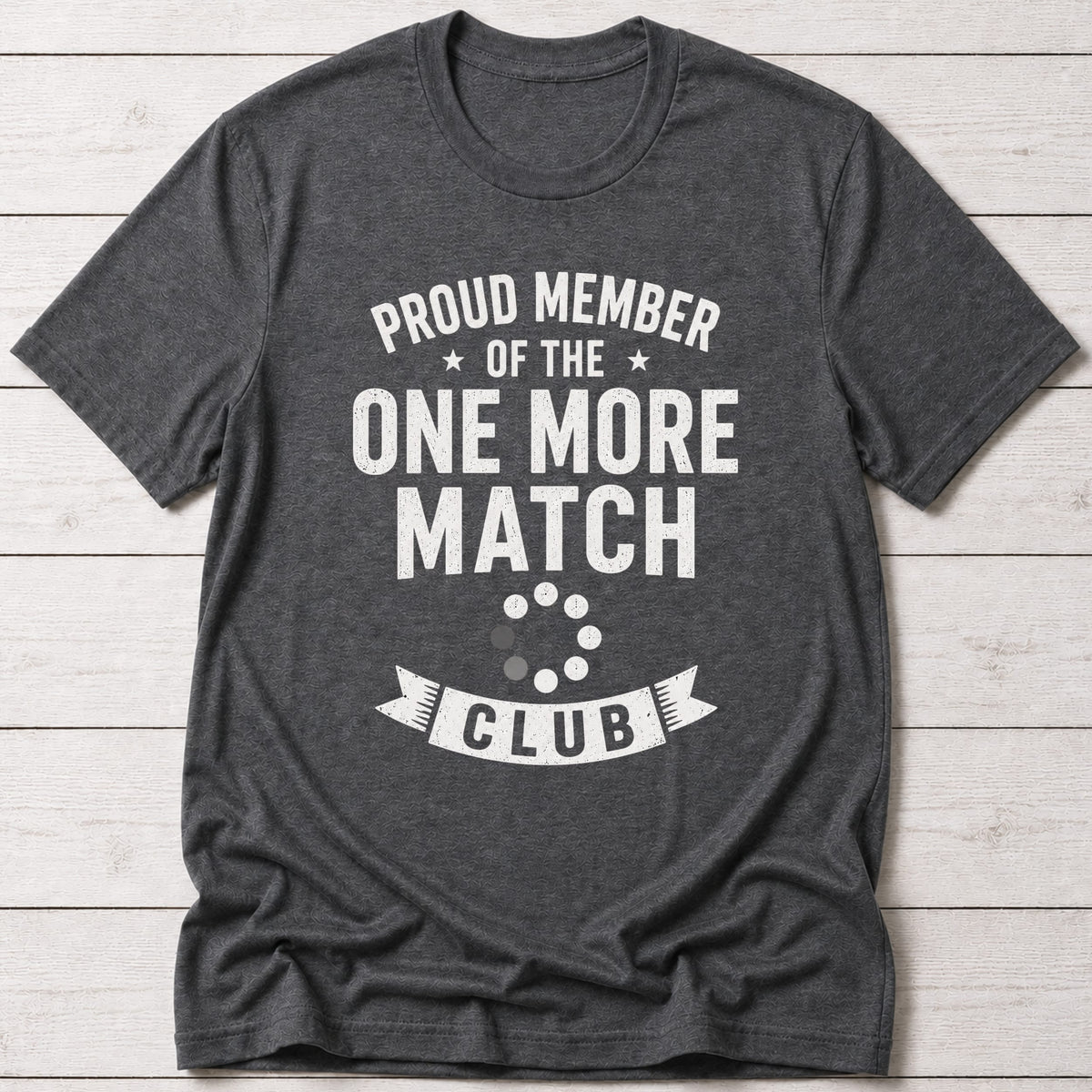 T-Shirt Dark Grey Heather / S Repeat Club T-shirt