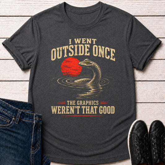 T-Shirt Dark Grey Heather / S Retro Graphics T-shirt