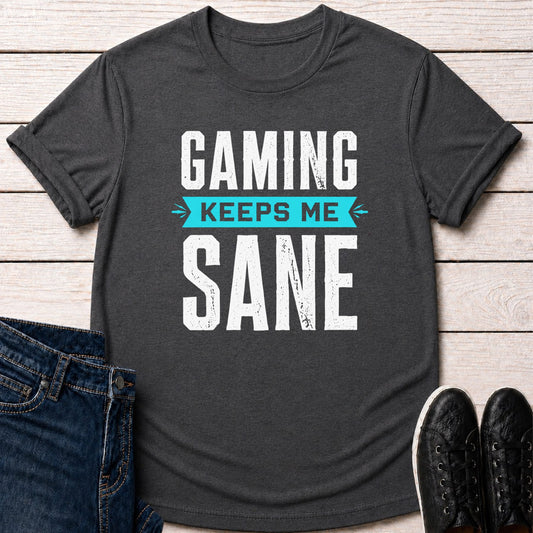 T-Shirt Dark Grey Heather / S Sanity Restored T-Shirt