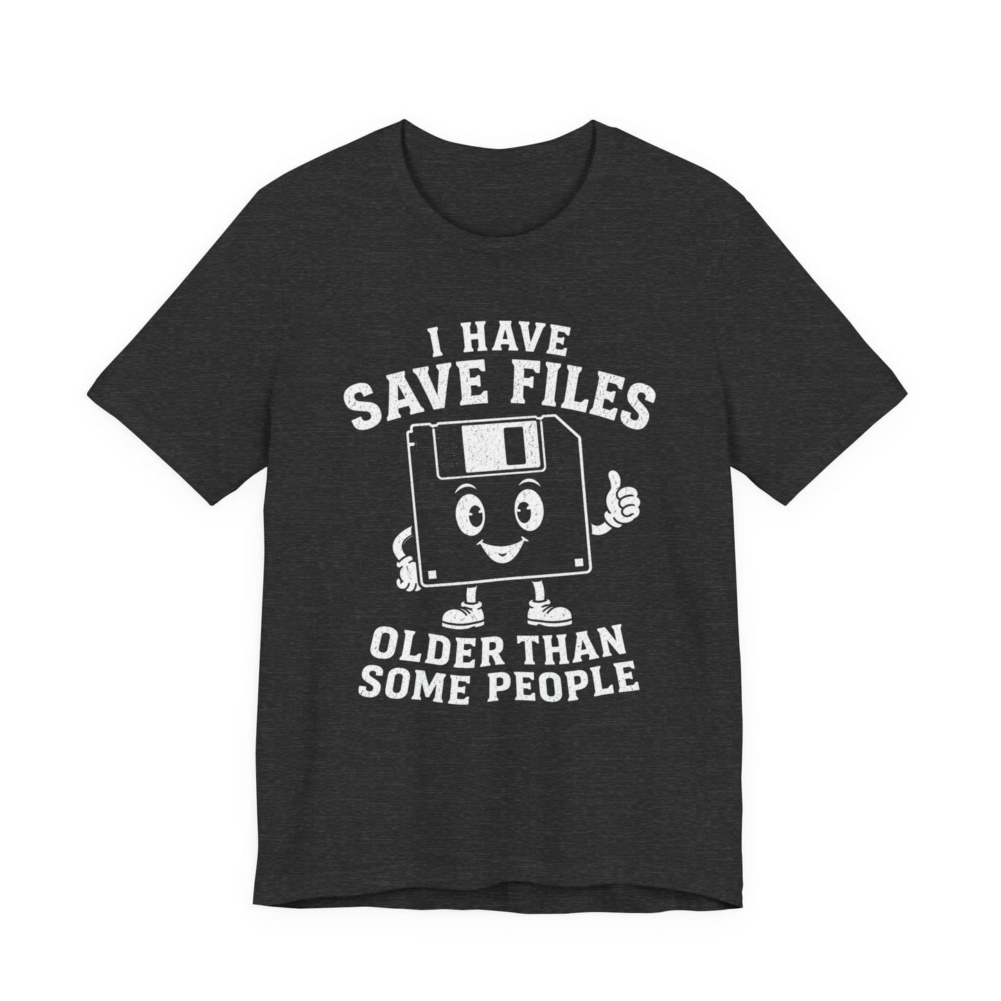 T-Shirt Dark Grey Heather / S Save Files T-shirt