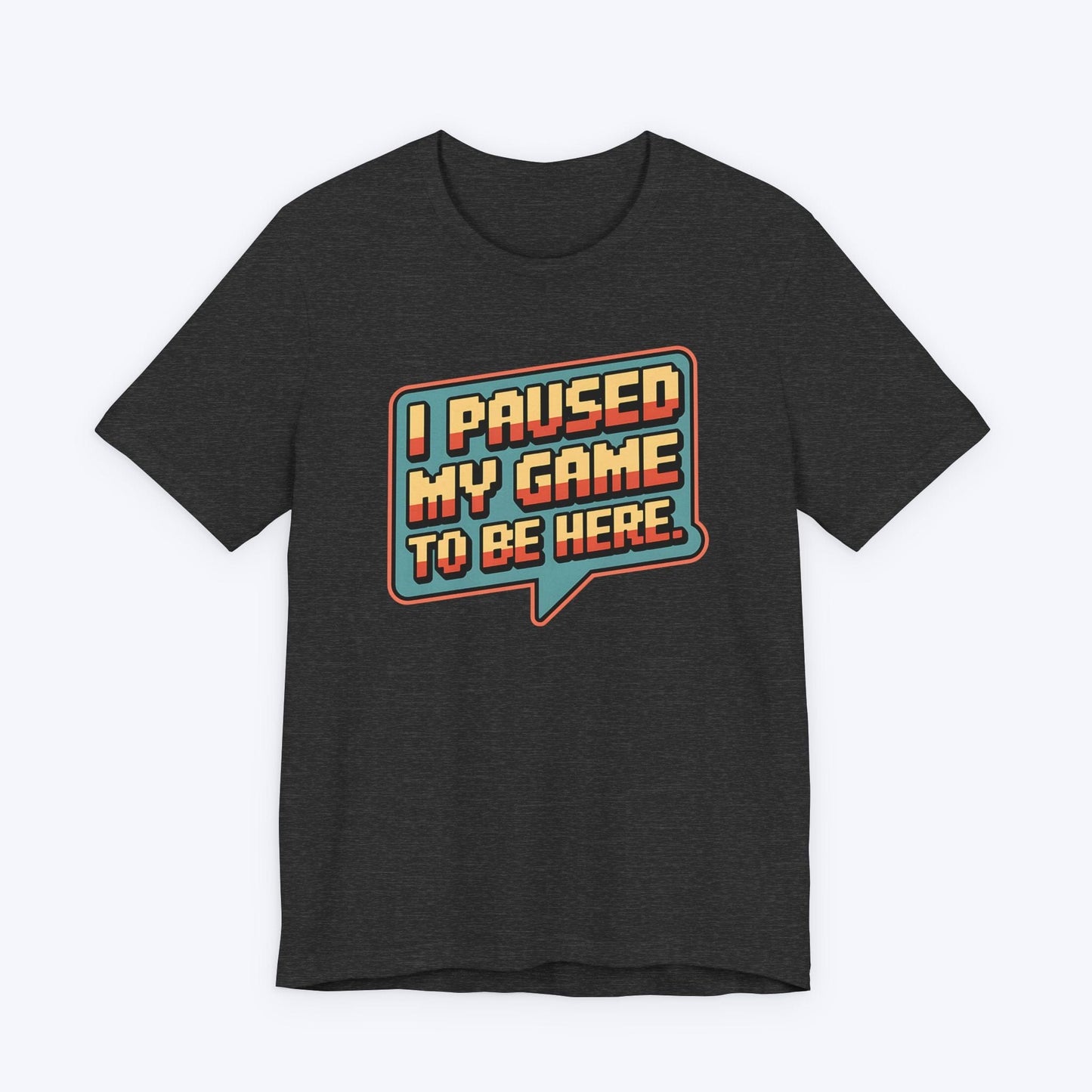 T-Shirt Dark Grey Heather / S Save Point Reached T-shirt
